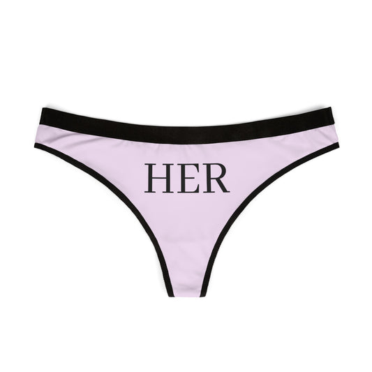 1026  'HER' Thong