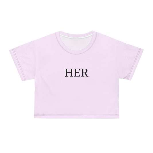 1026 "HER” Cropped Top
