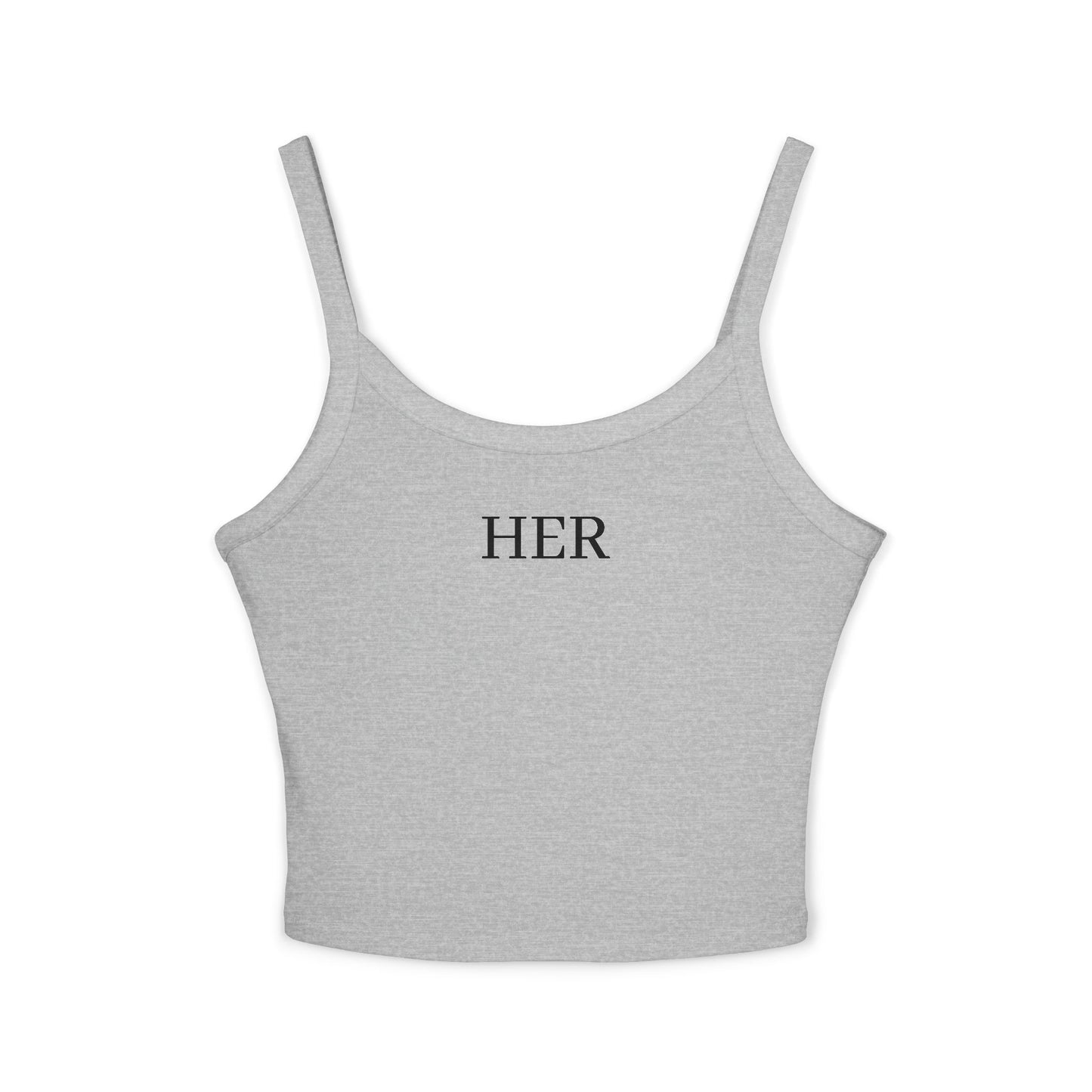 "HER" Cropped Tank Top