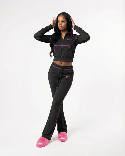 The Lovers 2 Piece Set - Black